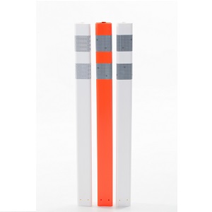 36" Flexi-Guide Delineator Posts w/2-3" x 9" White Stripes Ctn of 5